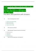 TEST BANK ATI TEAS 7 EXAM /ATI TEAS 7 EXAM TEST  BANK QUESTIONS WITH CORRECT ANSWERS  LATEST UPDATED VERSION 2024-2025/ ATI TEAS 7 Exam Test Bank 300 Q