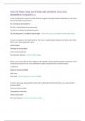 NUR 230 FINAL EXAM QUESTIONS AND ANSWERS 2024-2025  BRANDNEW!!//GRADED A+ A client's bed partner reports the client often has irregular snoring and silence followed by a snort. Does  this warrant further assessment?