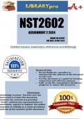 NST2602 Assignment 2 (COMPLETE ANSWERS) 2024 (203907) - DUE 30 May 2024