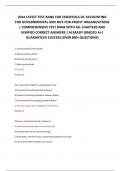 2024 LATEST TEST BANK FOR ESSENTIALS OF ACCOUNTING FOR GOVERNMENTAL AND NOT-FOR-PROFIT ORGANIZATIONS | COMPREHENSIVE TEST BANK WITH ALL CHAPTERS AND VERIFIED CORRECT ANSWERS | ALREADY GRADED A+| GUARANTEED SUCCESS (OVER 800+ QUESTIONS)