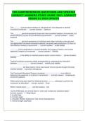 FMS COMPREHENSIVE QUESTIONS AND VERIFIED CORRECT ANSWERS STUDY GUIDE 100% CORRECT GRADE A+ 2024 UPDATE,,,Alpha