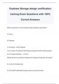 Enphase Storage design certification training Exam Questions with 100% Correct Answers