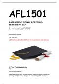 AFL1501 PORTFOLIO SEMSTER 1 2024