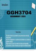 GGH3704 Assignment 1 2024 (588576) 