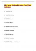 FRC 2024 Galileo Division Test With Solution