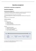 samenvatting theorie Operations Management 2024