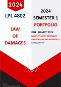 LPL4802 - MAY PORTFOLIO (Due 30 May 2024) With Footnotes & Bibliography - Buy Quality !!