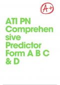 ATI PN Comprehensive Predictor Form A  B C & D| Questions and Answers | LATEST 2021 | 