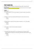 Test Bank For Foundations of Financial Management, 18th Edition By Stanley Block, Geoffrey Hirt and Bartley Danielsen Chapter 1-21