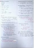 Edexcel A-Level Maths Summary Notes: Pure (Y1&2)