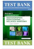 Complete Test Bank Bontrager’s Textbook of Radiographic Positioning and Related Anatomy 9th Edition Lampignano Questions & Answers with rationales (Chapter 1-20)9780323399661