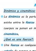 Las fuerzas:¿qué son?, su representación y consecuencias  más tarjetas de estudio