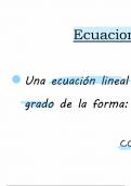 Ecuaciones lineales con dos incógnitas