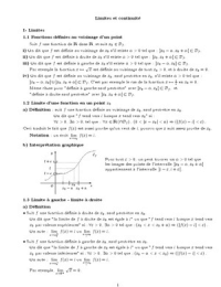 Mathématiques appliquées: Limites et continuité