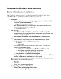 Samenvatting FILM ART: AN INTRODUCTION van David Bordwell & Kristin Thompson
