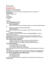 Rechtsoriëntatie hst. 1 t/m 11