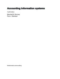 Accounting Information Systems Hoofdstuk 1 tm 4 en 12 tm 14