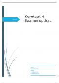 8,7 | Manager Retail - Kerntaak 4 Examenopdracht 1 | Beleid van de organisatie. 