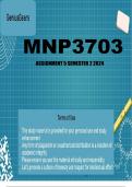 MNP3703 Assignment 5 Semester 2 2024