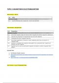 IGCSE physics - TOPIC 6: MAGNETISM & ELECTROMAGNETISM