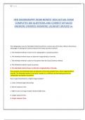 HESI RADIOGRAPHY EXAM NEWEST 2024 ACTUAL EXAM  COMPLETES 200 QUESTIONS AND CORRECT DETAILED  ANSWERS (VERIFIED ANSWERS) |ALREADY GRADED A+
