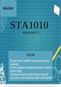 STA1010 ASSIGNMENT 2