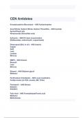 CEN Antidotes Exam Questions with correct Answers latest 2024( A+ GRADED 100% VERIFIED).