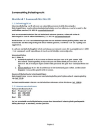 Samenvatting Belastingrecht 