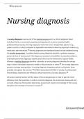 Nursing diagnosis wikipedia||Answersheet||Latest 2024 ||Verifie by experts