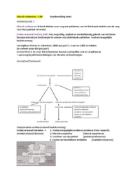 Samenvatting EBP1 (jaar 1)