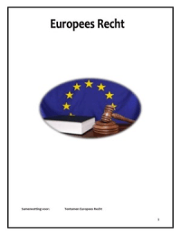 Europees Recht Samenvatting