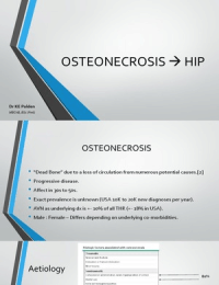 Avascular Necrosis - Hip