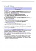 Samenvatting week 6 - Verdieping in de orthopedagogiek