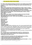 NCLEX - PN Acid-Base