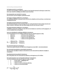 Samenvatting scheidingsmethoden periode 4 (leerdoelen)