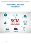 Samenvatting -  Supply Chain Management (MBK04A)