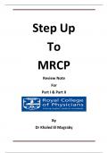 Step Up to MRCP Review Notes -Dr . Khaled Al Magraby