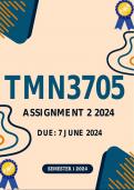 TMN3705 Assignment 2 Due 7 June 2024