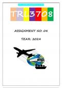 TRL3708 S1 ASSIGNMENT 4 2024