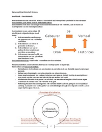 Samenvatting Historisch Denken (Basisboek voor de vakdocent