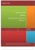 INS2601 MAY -JUNE EXAM 2024 O p e n i n g d a t e a n d t i m e : 2 8 M a y 2 0 2 4 a t 0 7 h 4 5 S u b m i s s i o n d a t e a n d t i m e : 2 8 M a y 2 0 2 4 a t 1 8 h 0 0