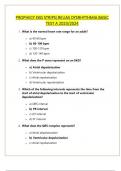 Prophecy EKG Strips|Relias Dysrhythmia Basic Test A