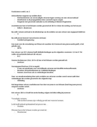 Food science Blackboard vragen 