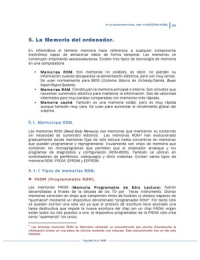 Fundamentos de Hardware-Tema 3 Las Memorias