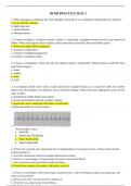 Nursing Council (CXC) Past Paper MCQ