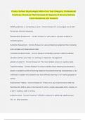 Praxis- School Psychologist 5402--First Test Category: Professional Practices, Practices That Permeate All Aspects of Service Delivery Exam Questions and Answers