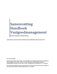 Handboek Vastgoedmanagement