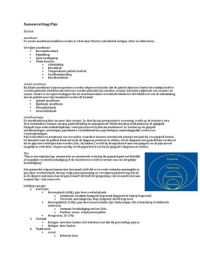 Samenvatting week 1 t/m 10 - Keuzevak Pijn