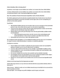 Samenvatting Interpersoonlijke relaties. 29 wetenschappelijke artikelen.