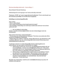 Aantekeningen HC 1 -8 (uitgebreid)